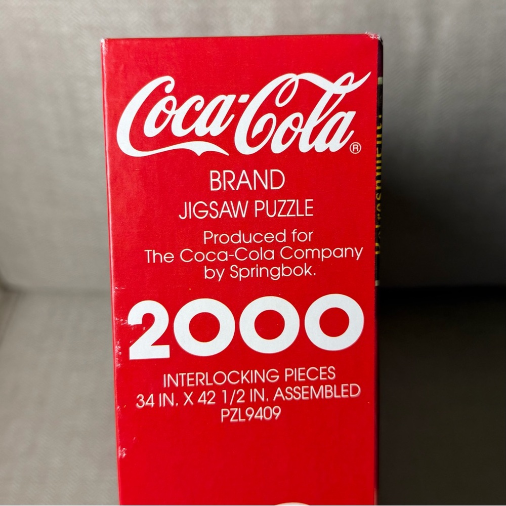 SPRINGBOC Coca-Cola Jigsaw Puzzle Vintage - Picture 2 of 7